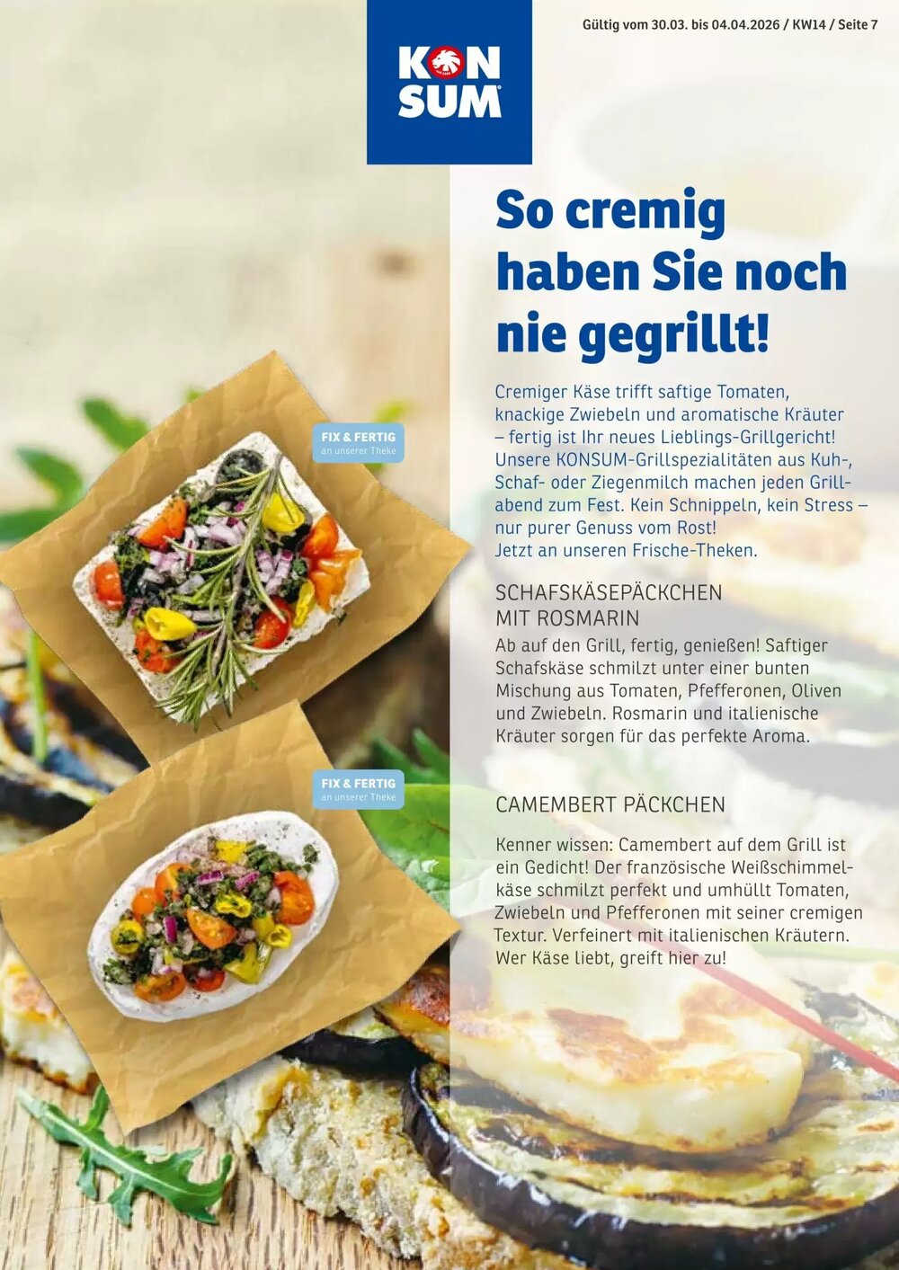 KONSUM Prospekt (ab 30.03.2026) zum Blättern - Seite 7