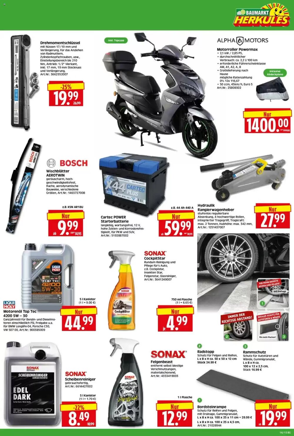 Edeka Herkules Prospekt (ab 30.03.2026) zum Blättern - Seite 13