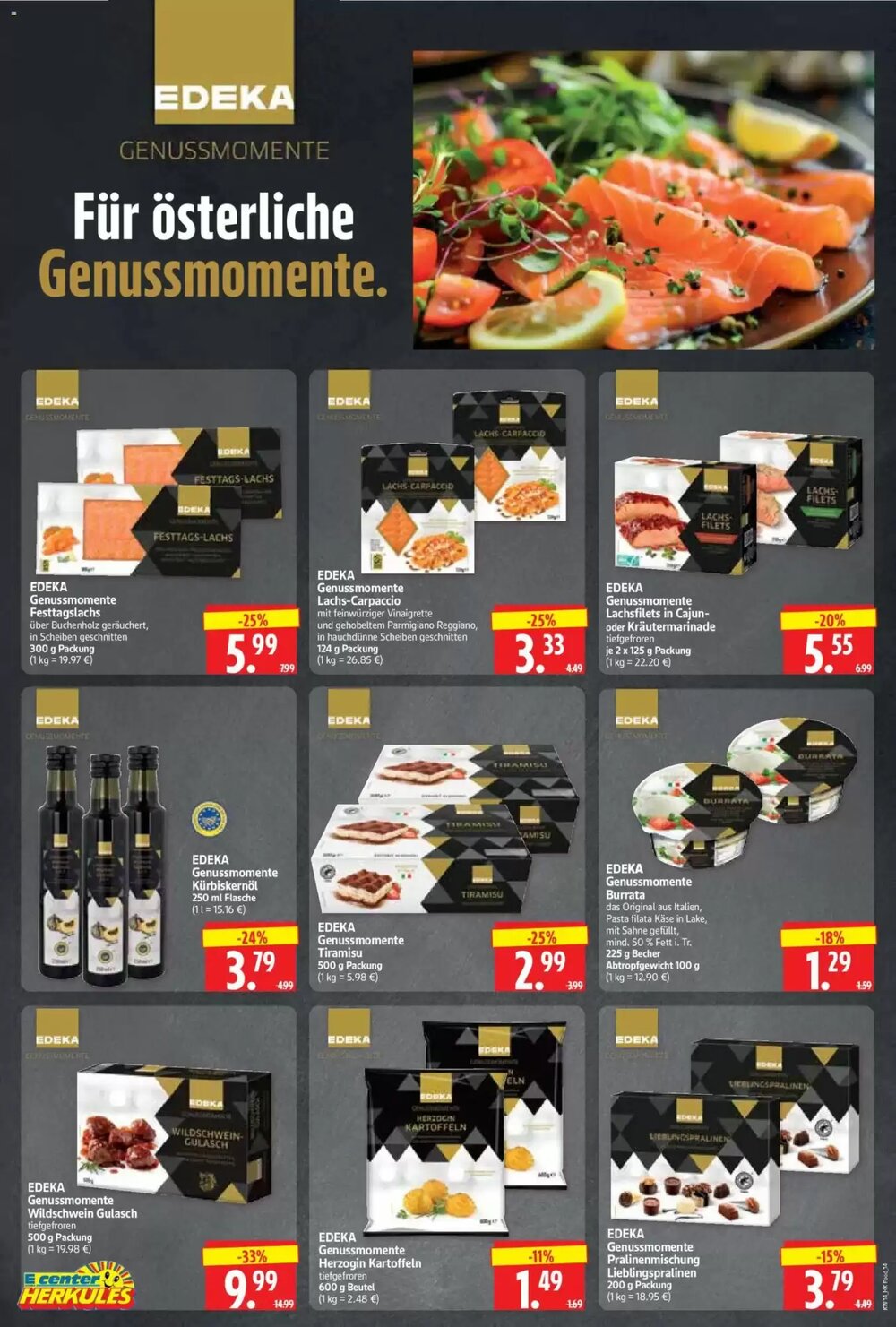 Edeka Herkules Prospekt (ab 30.03.2026) zum Blättern - Seite 14