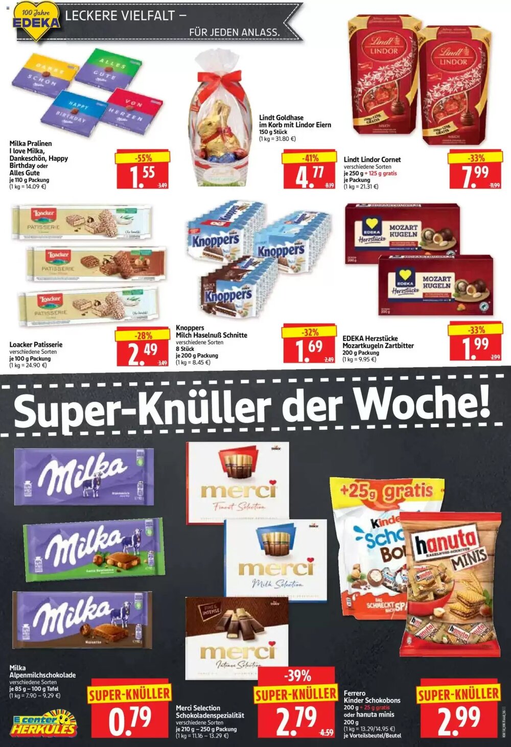Edeka Herkules Prospekt (ab 30.03.2026) zum Blättern - Seite 16