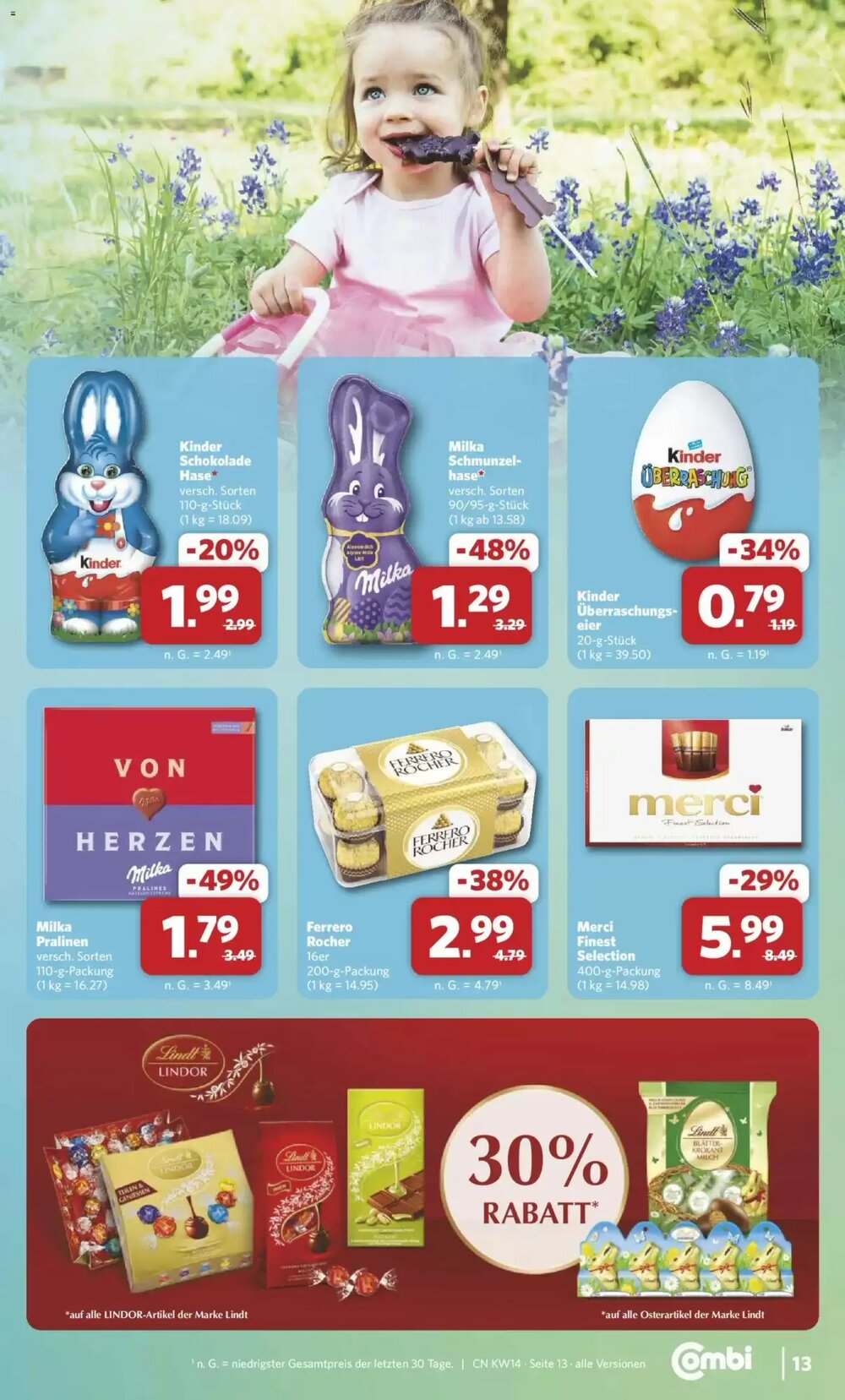 Combi Prospekt (ab 30.03.2026) zum Blättern - Seite 14