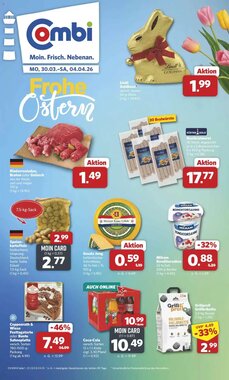 Combi Prospekt (ab 30.03.2026) zum Blättern