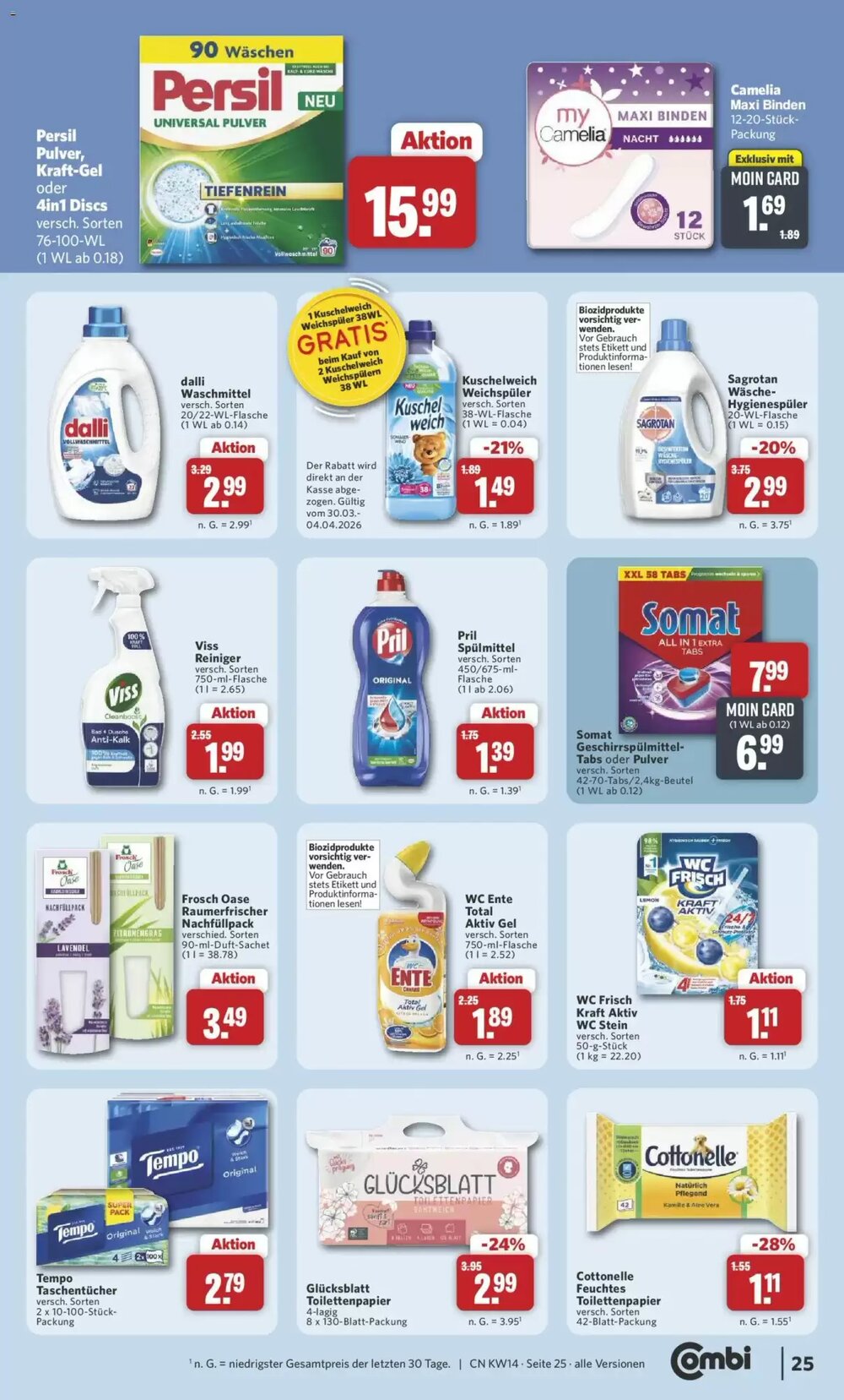 Combi Prospekt (ab 30.03.2026) zum Blättern - Seite 28