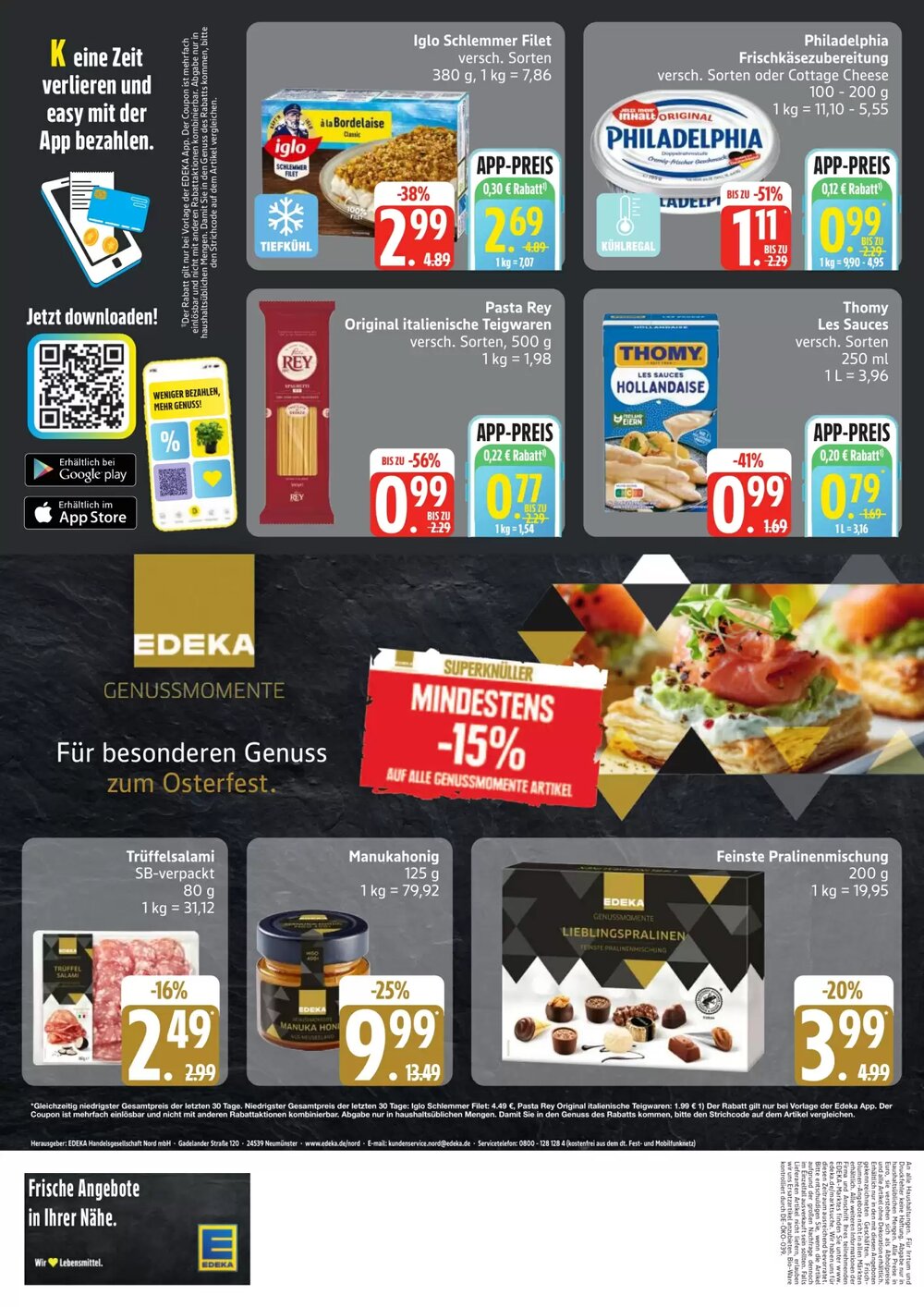 Edeka Frischemarkt Prospekt (ab 30.03.2026) zum Blättern - Seite 4
