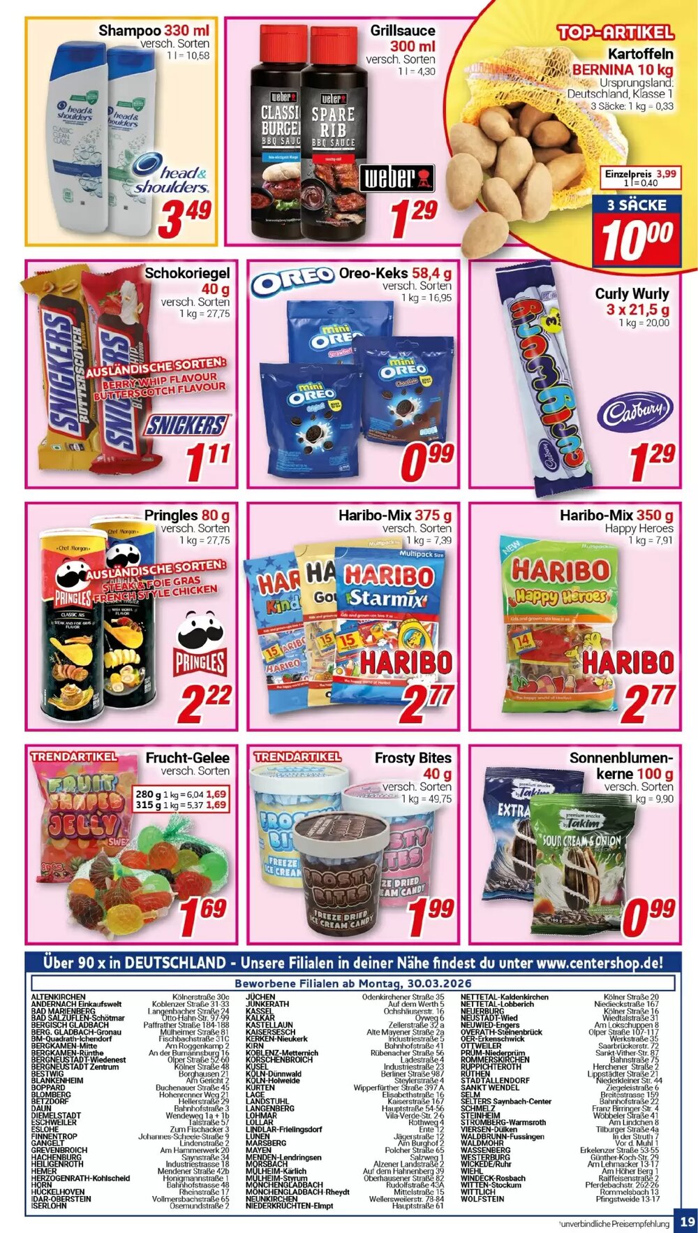 CENTERSHOP Prospekt (ab 30.03.2026) zum Blättern - Seite 19