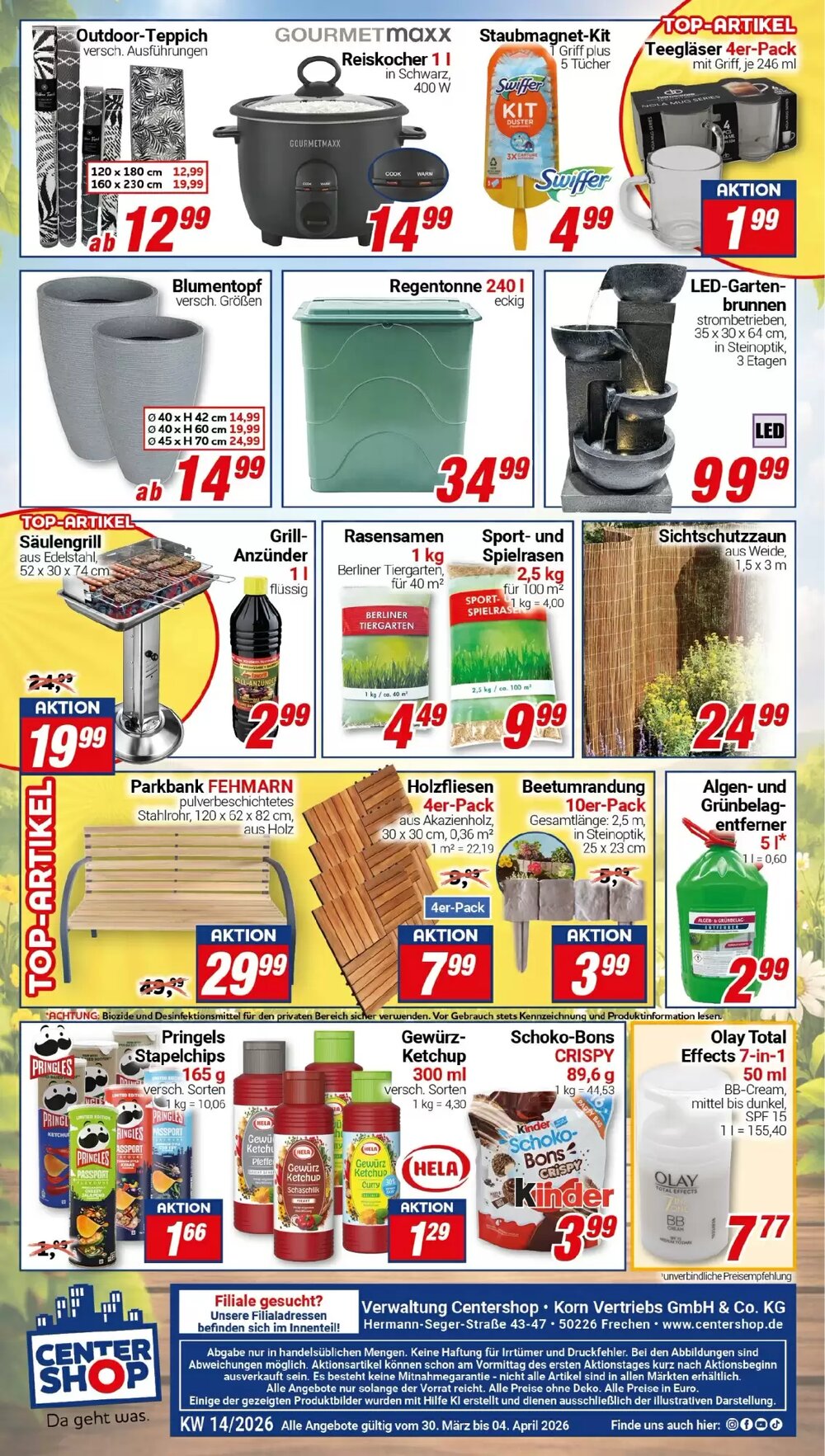 CENTERSHOP Prospekt (ab 30.03.2026) zum Blättern - Seite 20