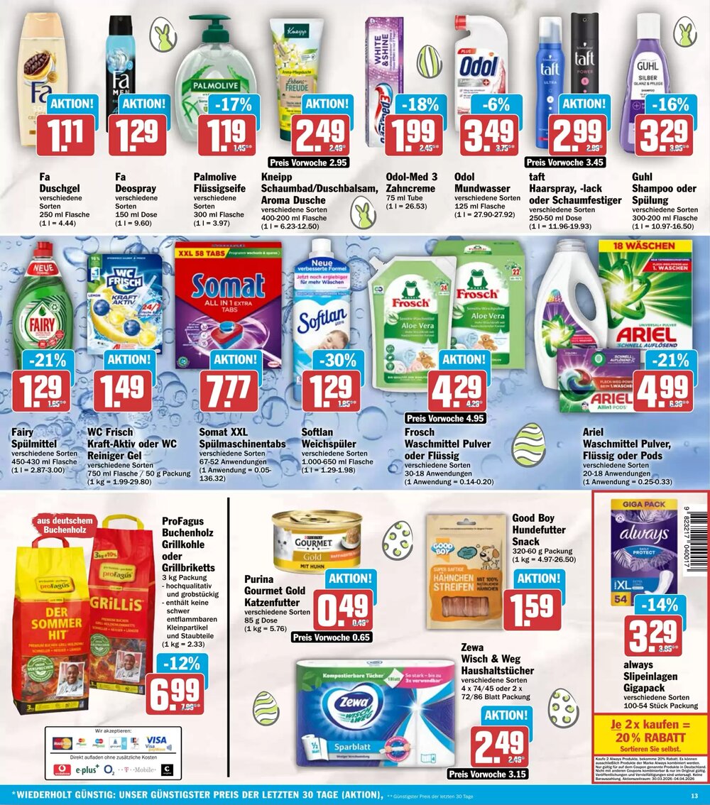 Hit Prospekt (ab 30.03.2026) zum Blättern - Seite 13