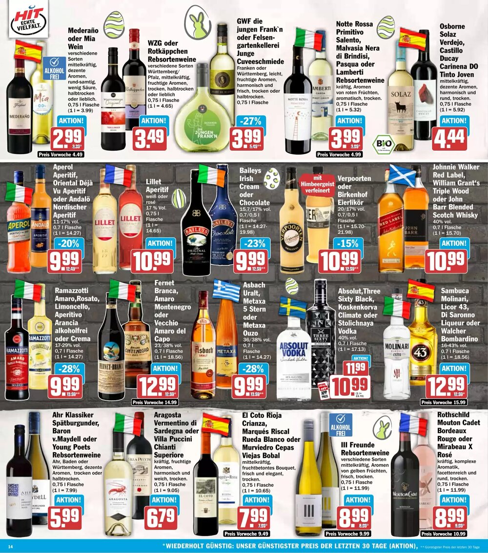 Hit Prospekt (ab 30.03.2026) zum Blättern - Seite 14