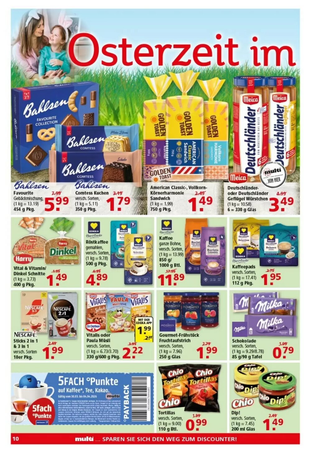 Multi Markt Prospekt (ab 30.03.2026) zum Blättern - Seite 10