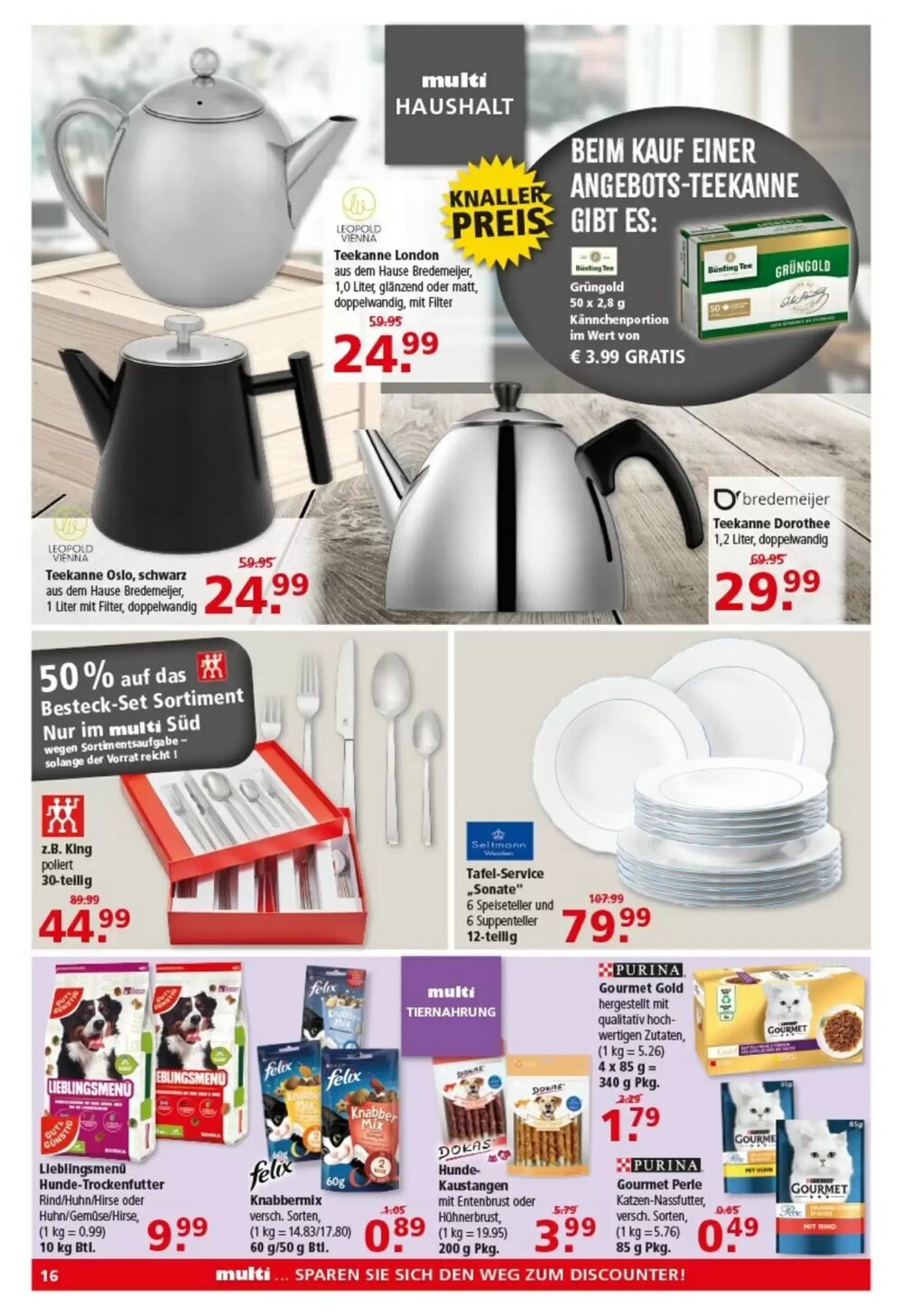 Multi Markt Prospekt (ab 30.03.2026) zum Blättern - Seite 16