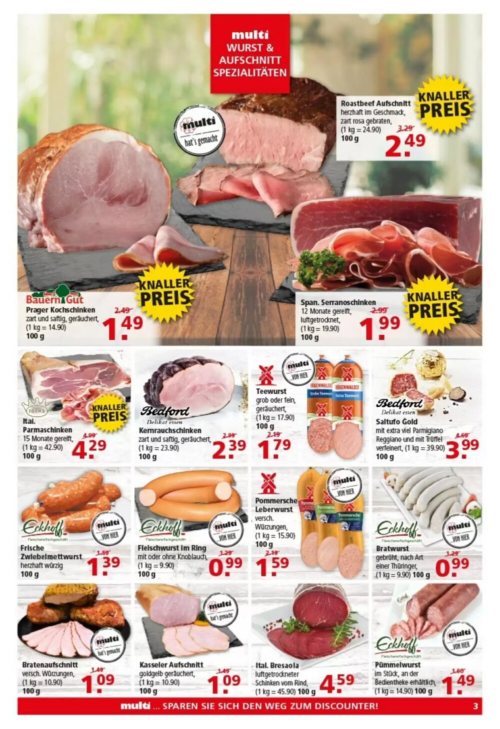 Multi Markt Prospekt (ab 30.03.2026) zum Blättern - Seite 3