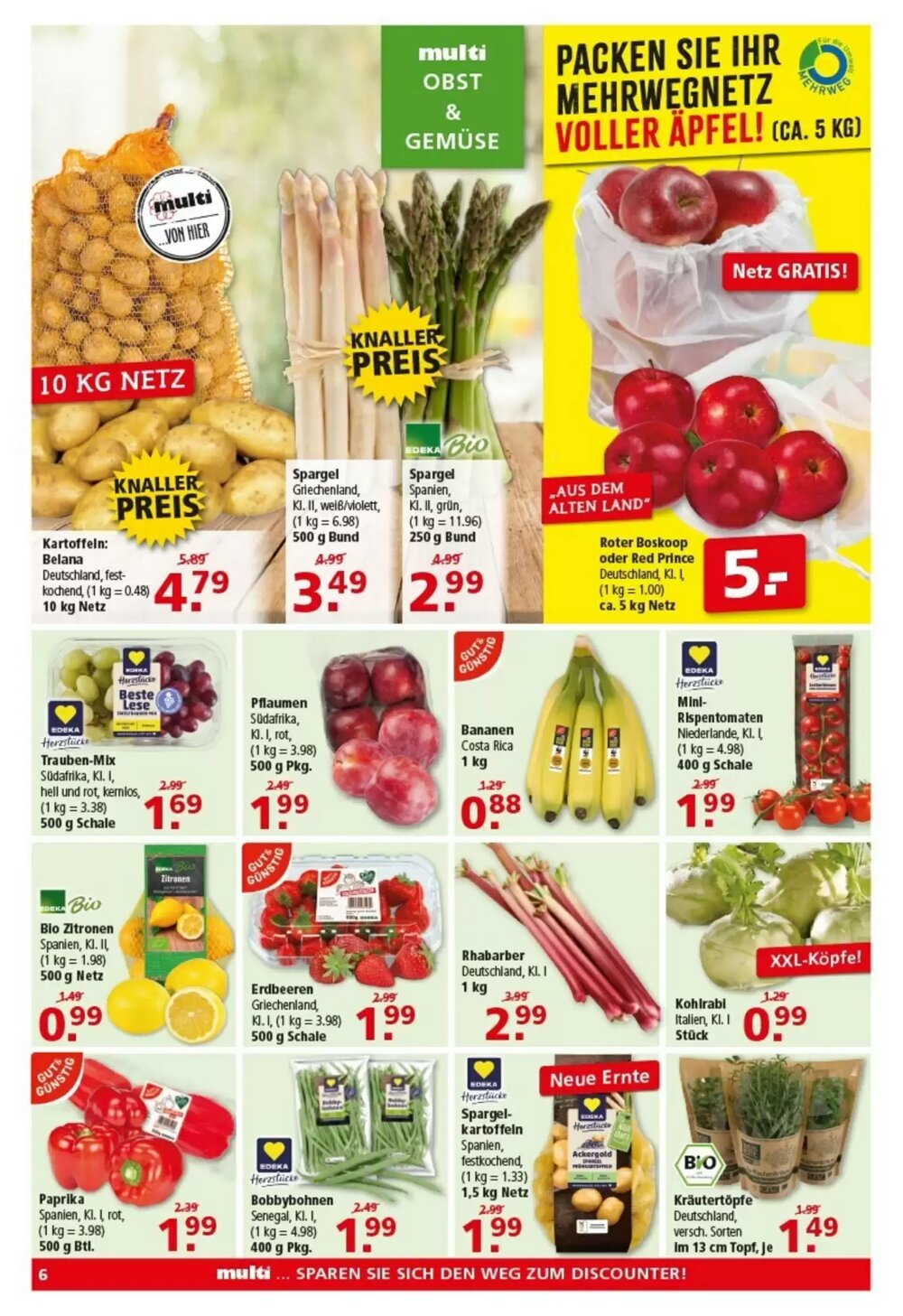 Multi Markt Prospekt (ab 30.03.2026) zum Blättern - Seite 6