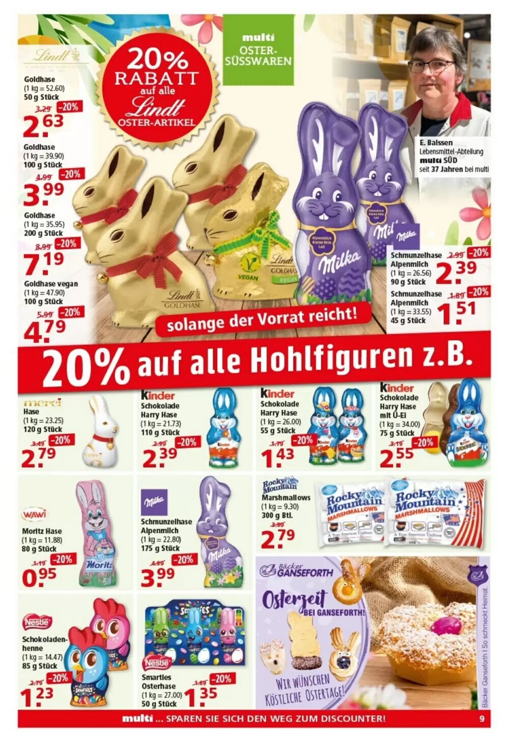 Multi Markt Prospekt (ab 30.03.2026) zum Blättern - Seite 9