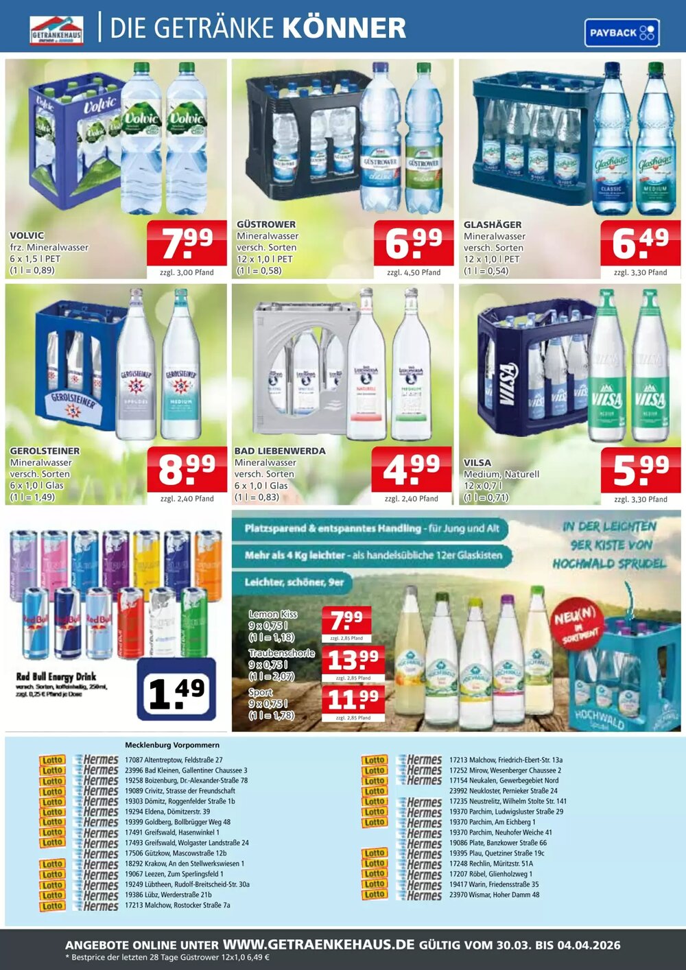 Getränkehaus Prospekt (ab 30.03.2026) zum Blättern - Seite 2