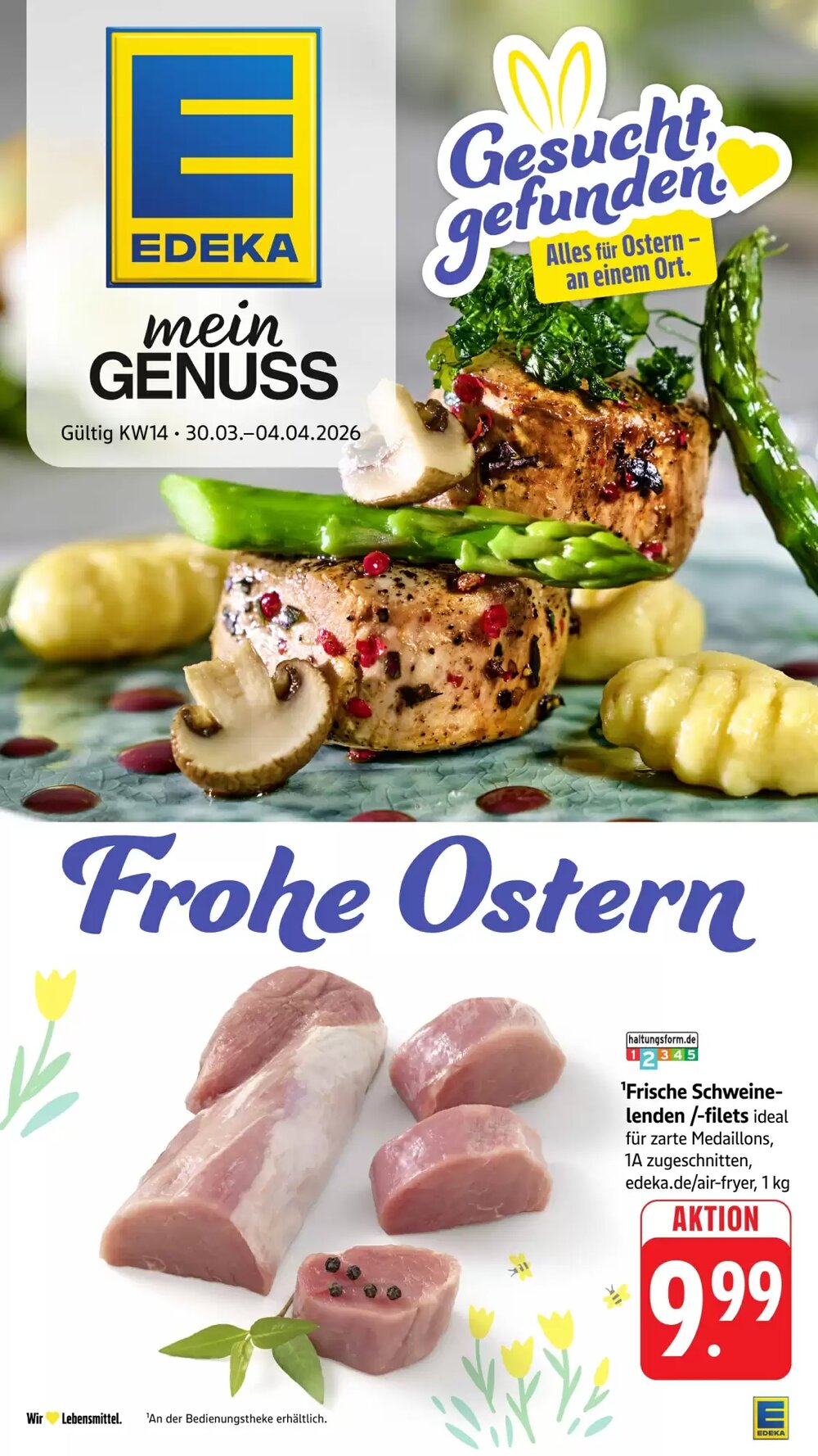 Edeka Stenger Prospekt (ab 30.03.2026) zum Blättern - Seite 1