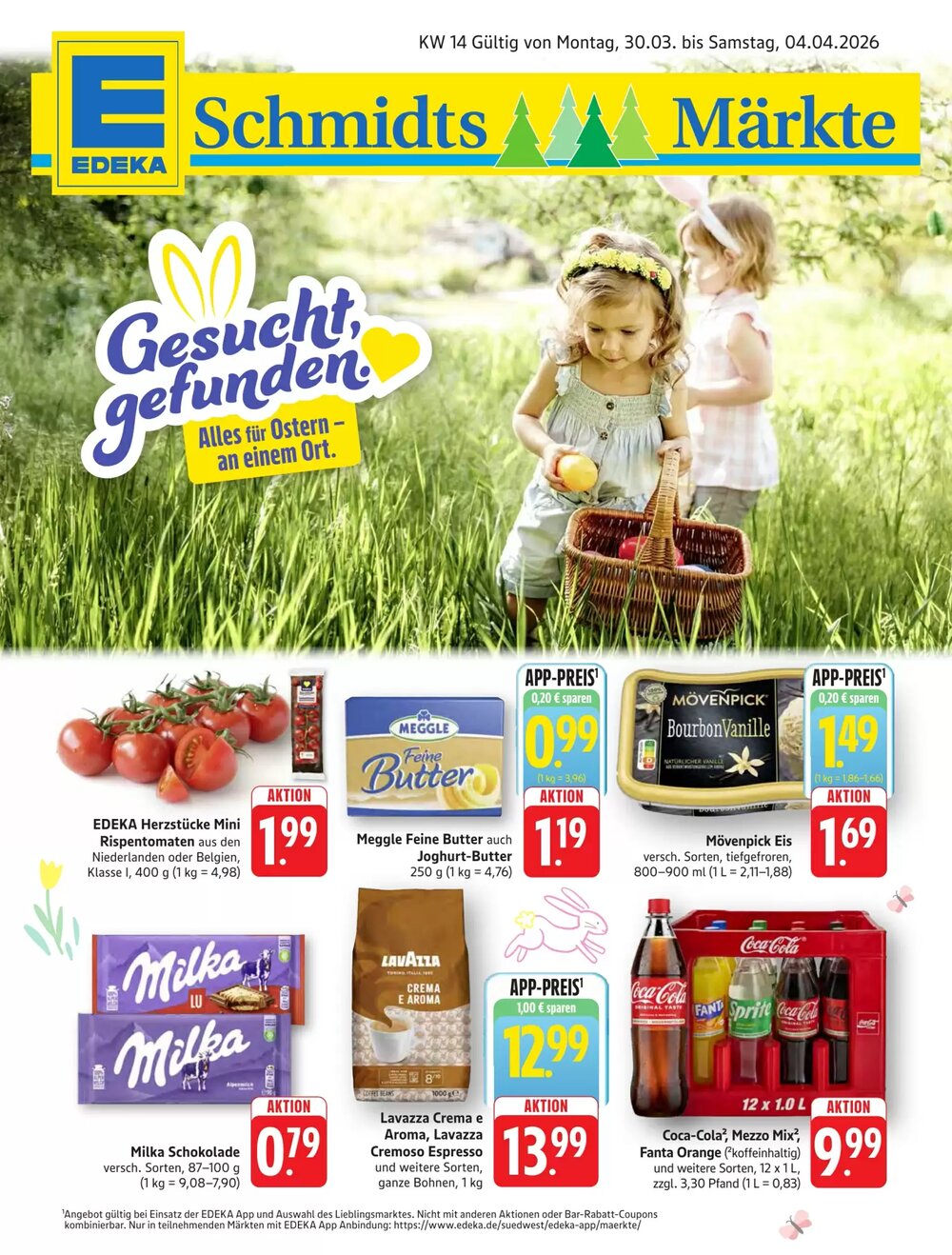Schmidt's Märkte Prospekt (ab 30.03.2026) zum Blättern - Seite 1