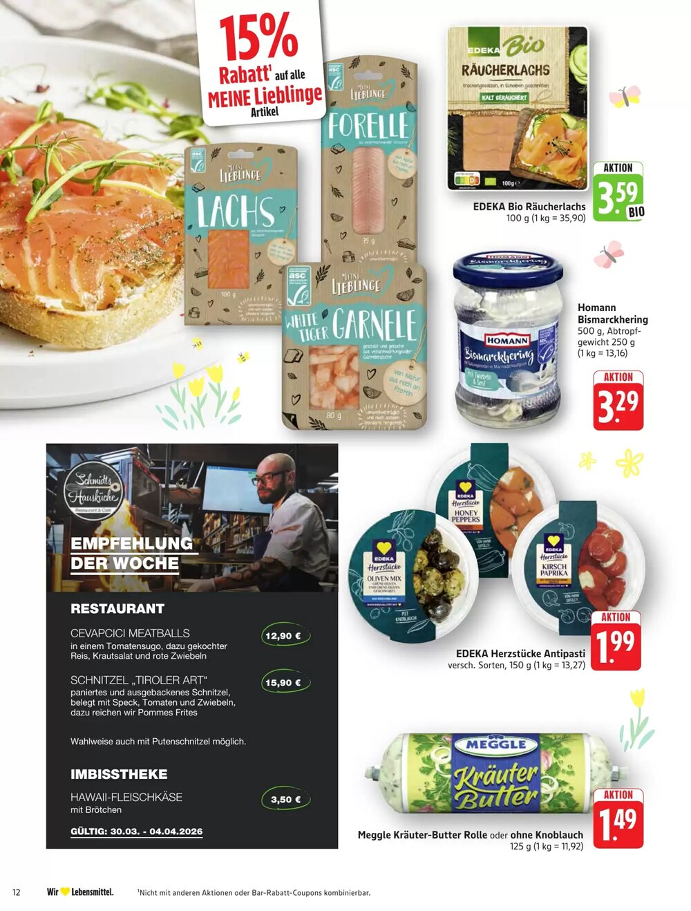 Schmidt's Märkte Prospekt (ab 30.03.2026) zum Blättern - Seite 12