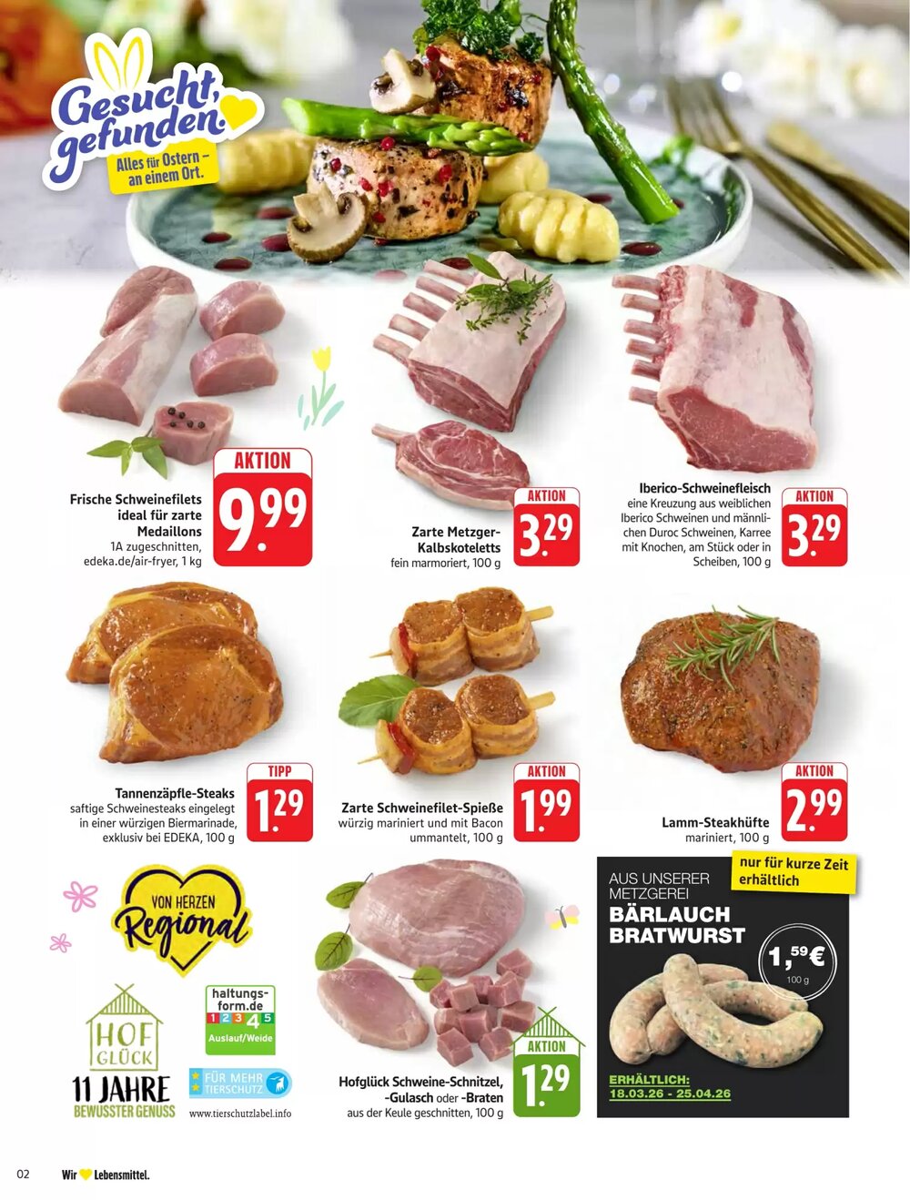 Schmidt's Märkte Prospekt (ab 30.03.2026) zum Blättern - Seite 2