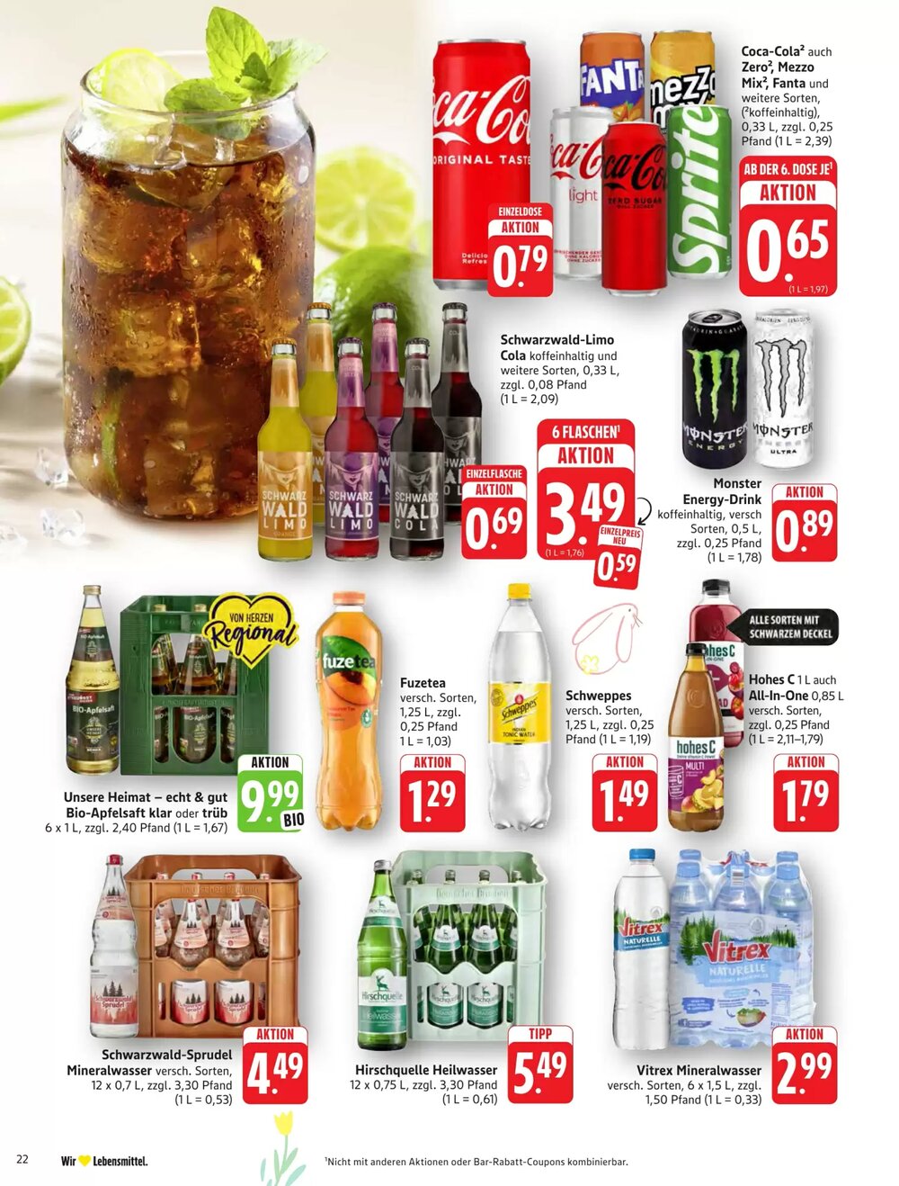 Schmidt's Märkte Prospekt (ab 30.03.2026) zum Blättern - Seite 22