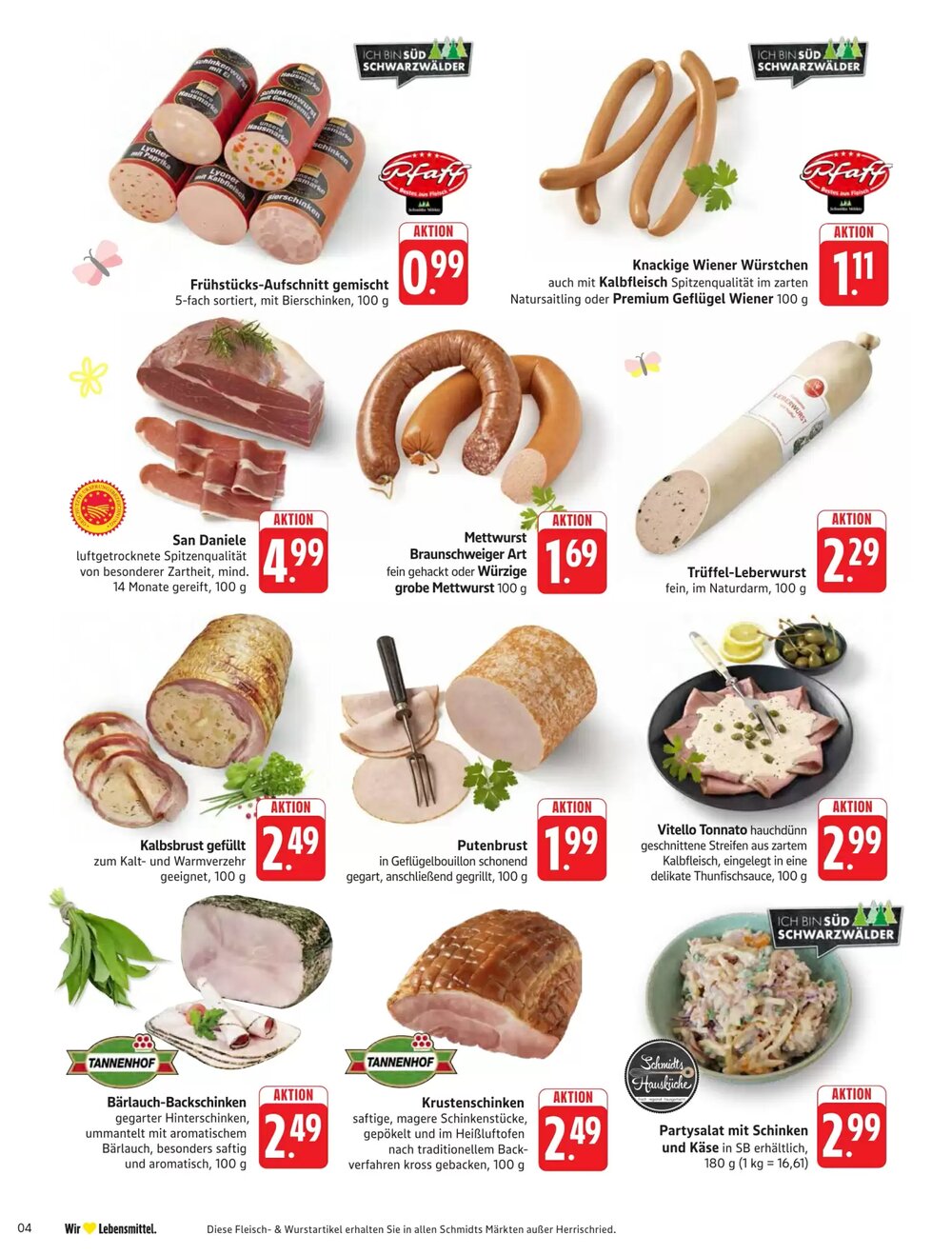 Schmidt's Märkte Prospekt (ab 30.03.2026) zum Blättern - Seite 4