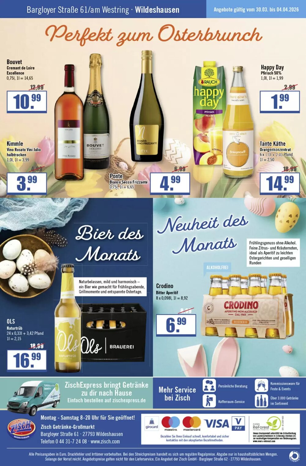 Zisch Prospekt (ab 30.03.2026) zum Blättern - Seite 8