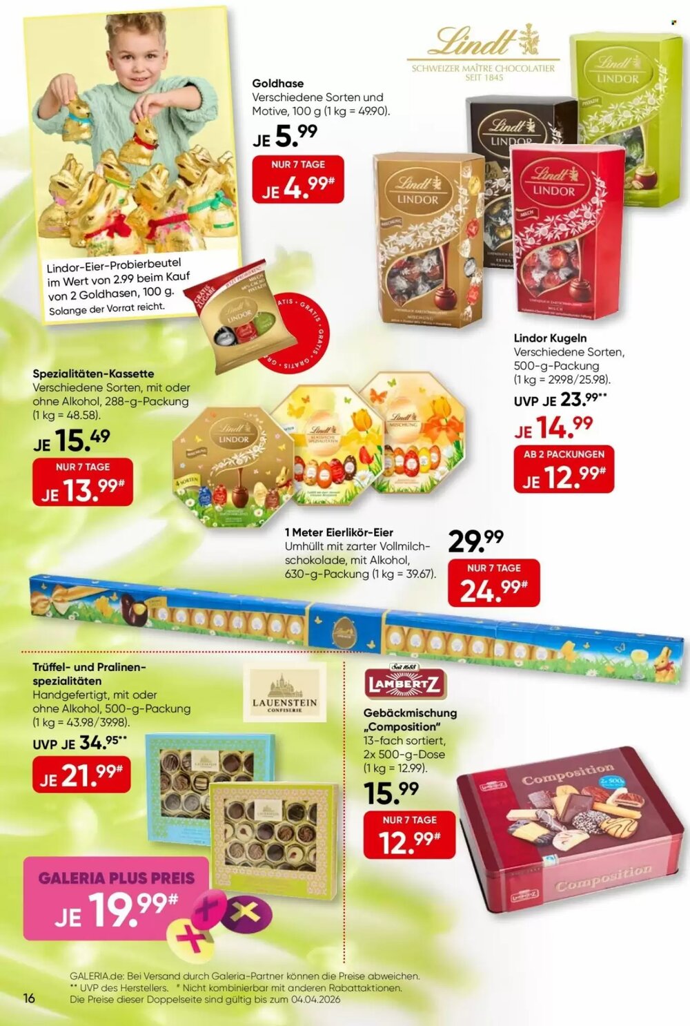 Galeria Prospekt (ab 30.03.2026) zum Blättern - Seite 16