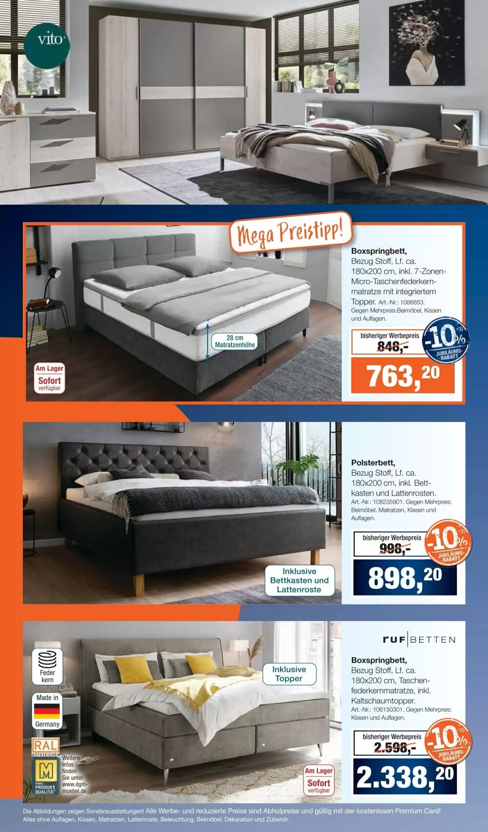 Möbel Inhofer Prospekt (ab 30.03.2026) zum Blättern - Seite 8