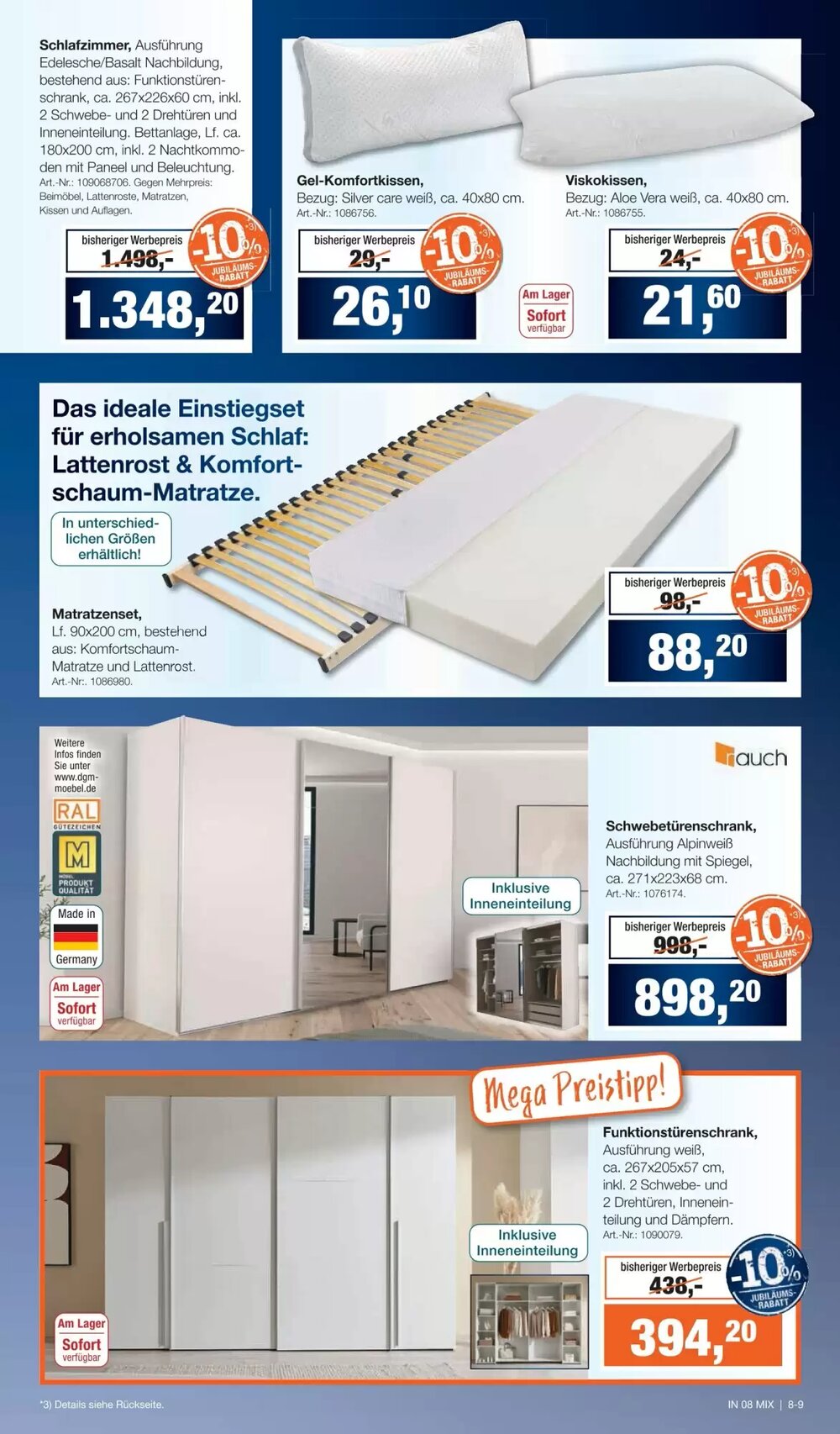 Möbel Inhofer Prospekt (ab 30.03.2026) zum Blättern - Seite 9