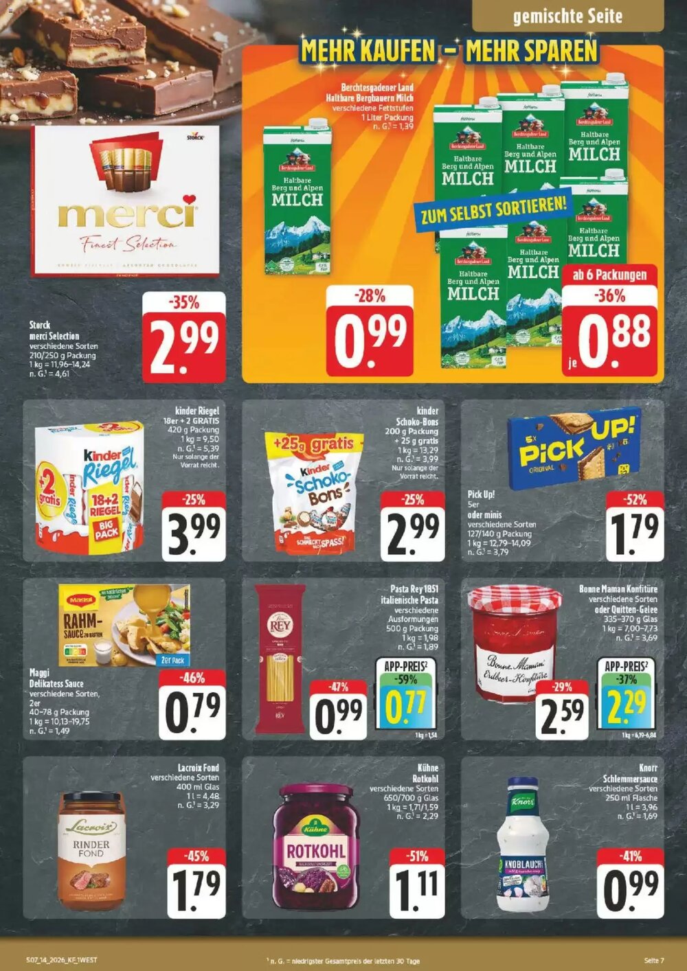 nah & gut Prospekt (ab 30.03.2026) zum Blättern - Seite 7