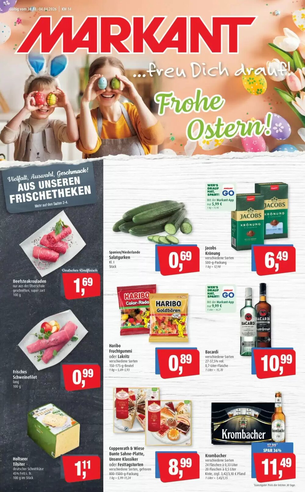 Markant Prospekt (ab 30.03.2026) zum Blättern - Seite 1