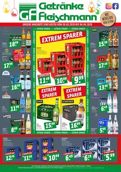 Getränke Fleischmann Prospekt (ab 30.03.2026) zum Blättern