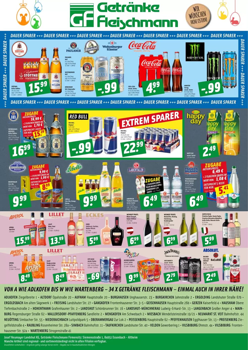 Getränke Fleischmann Prospekt (ab 30.03.2026) zum Blättern - Seite 2