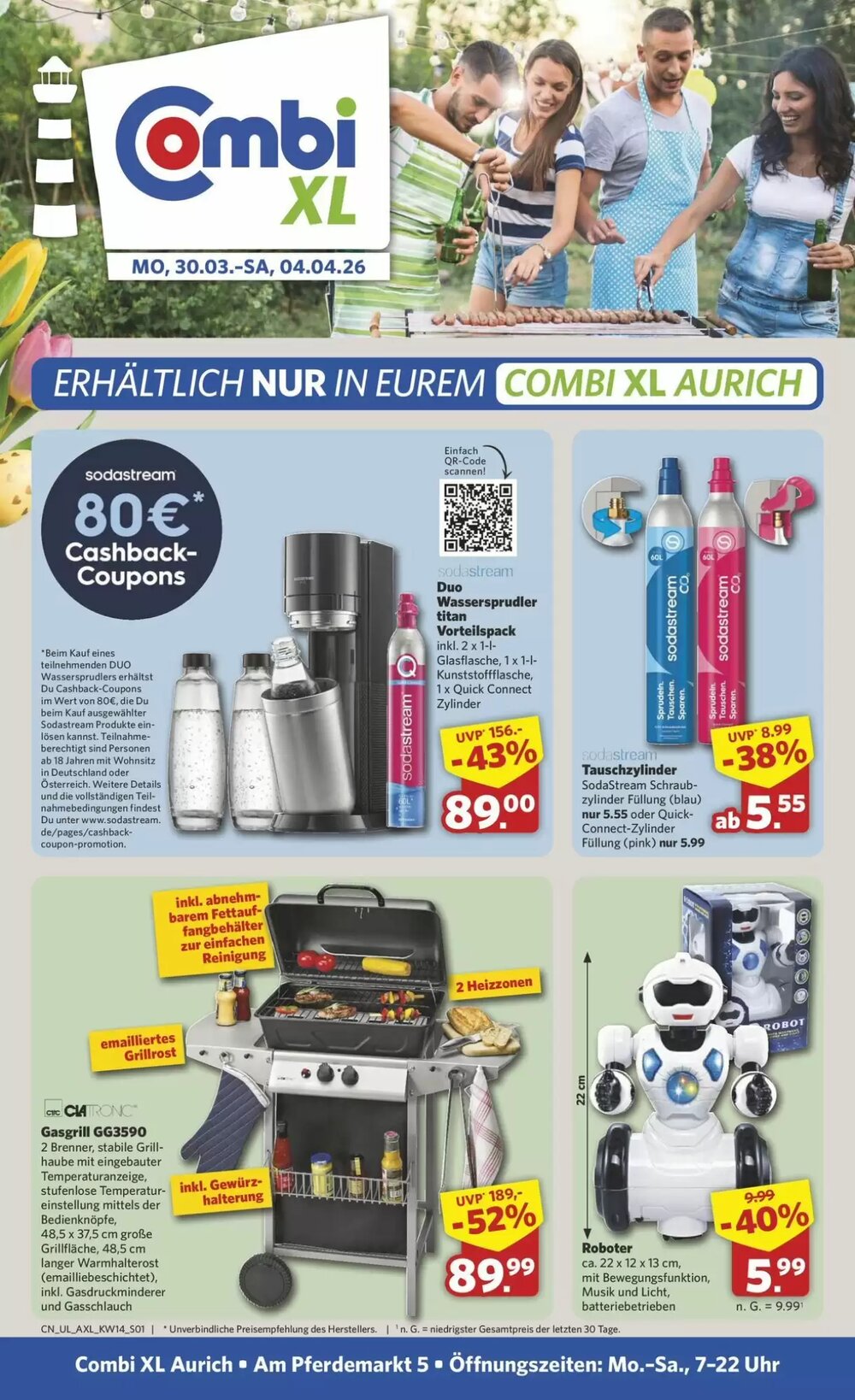 Combi Prospekt (ab 30.03.2026) zum Blättern - Seite 1