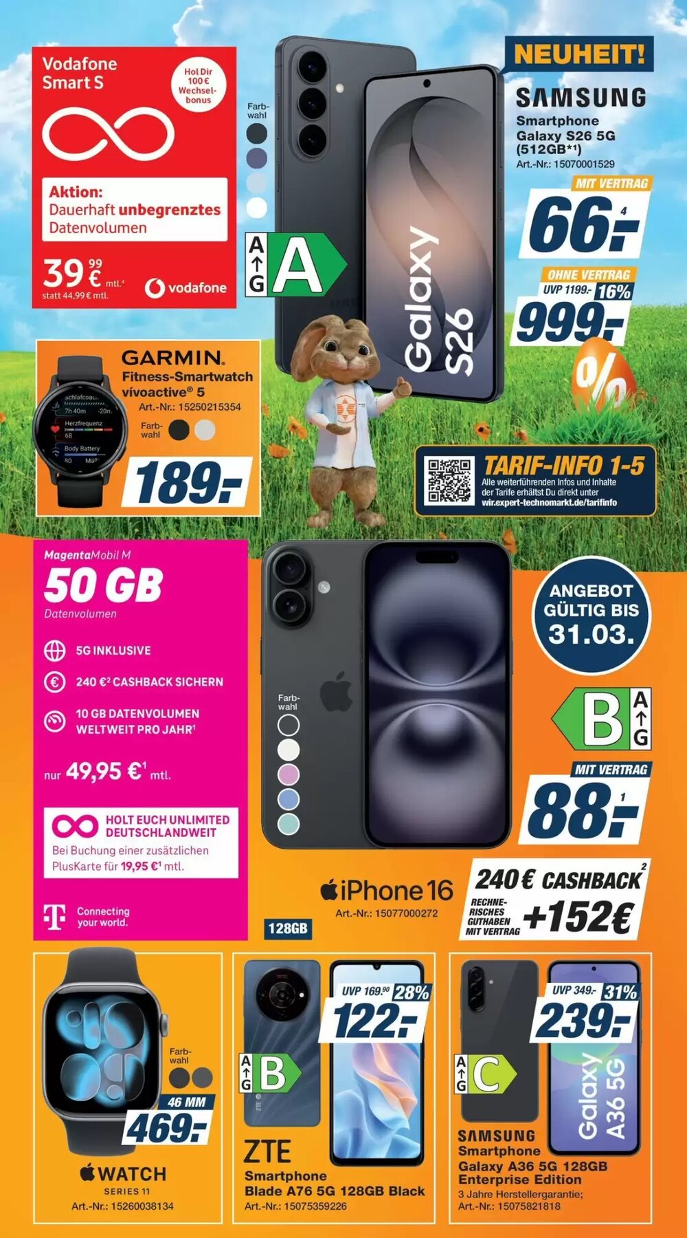 Expert Technomarkt Prospekt (ab 30.03.2026) zum Blättern - Seite 10