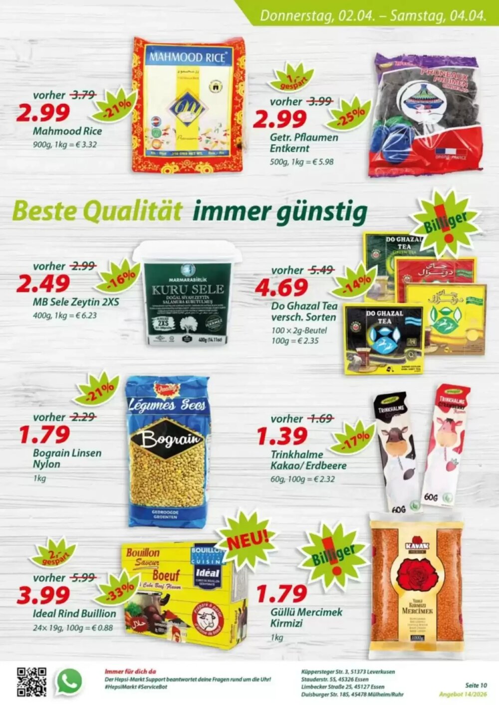 Hepsi-Markt Prospekt (ab 30.03.2026) zum Blättern - Seite 10