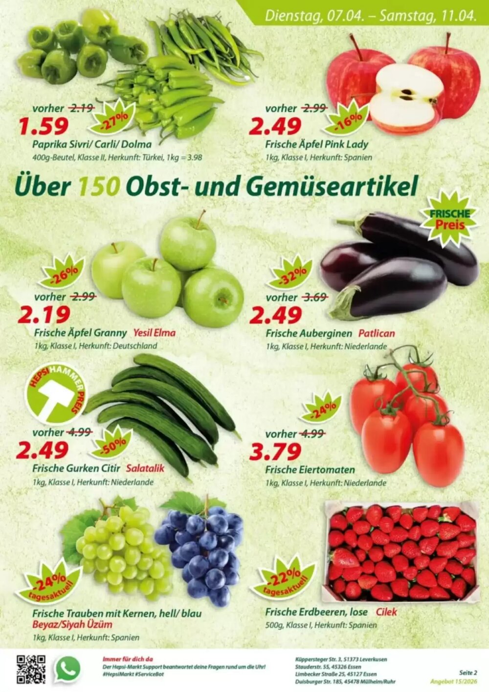 Hepsi-Markt Prospekt (ab 30.03.2026) zum Blättern - Seite 14