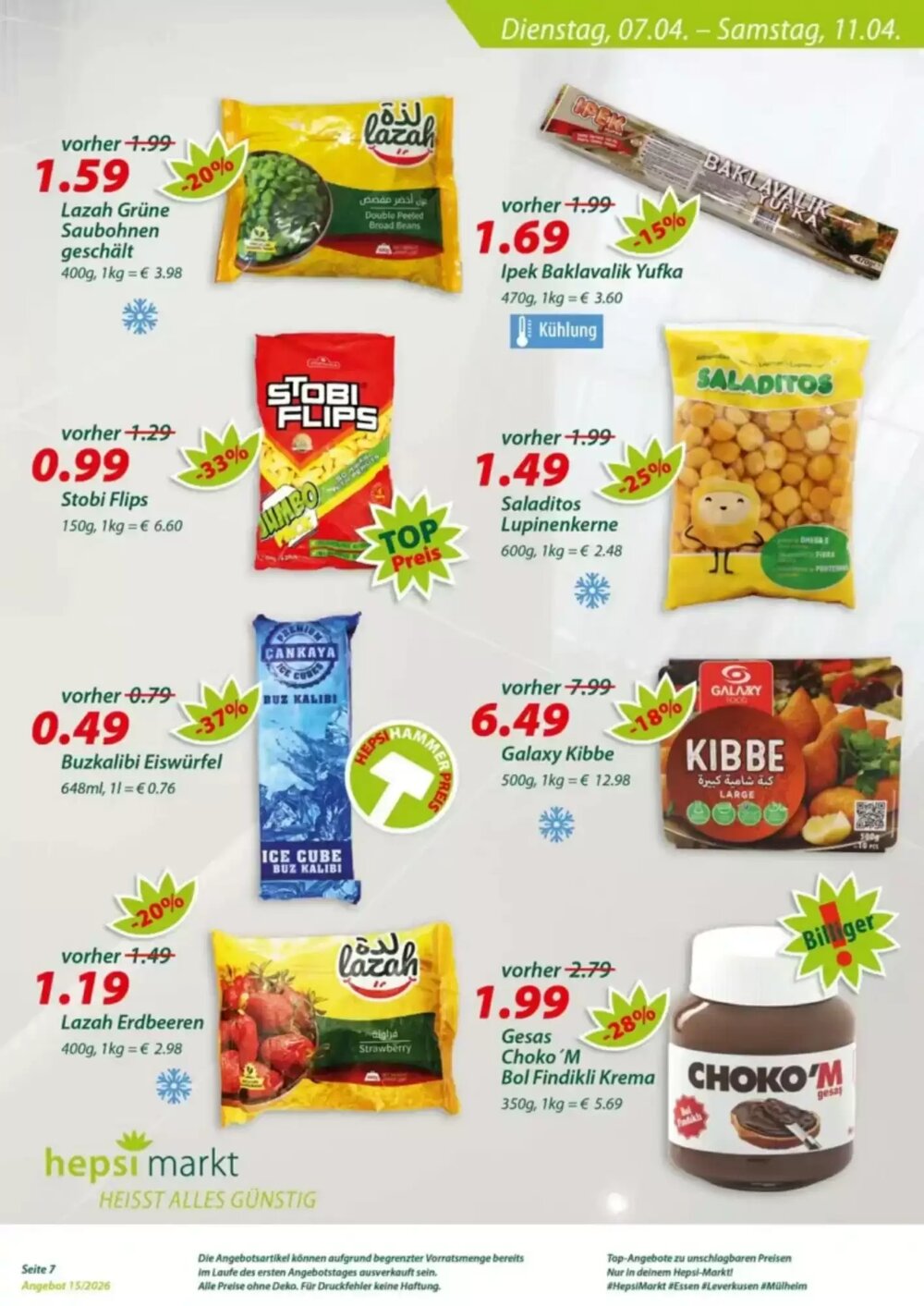 Hepsi-Markt Prospekt (ab 30.03.2026) zum Blättern - Seite 19