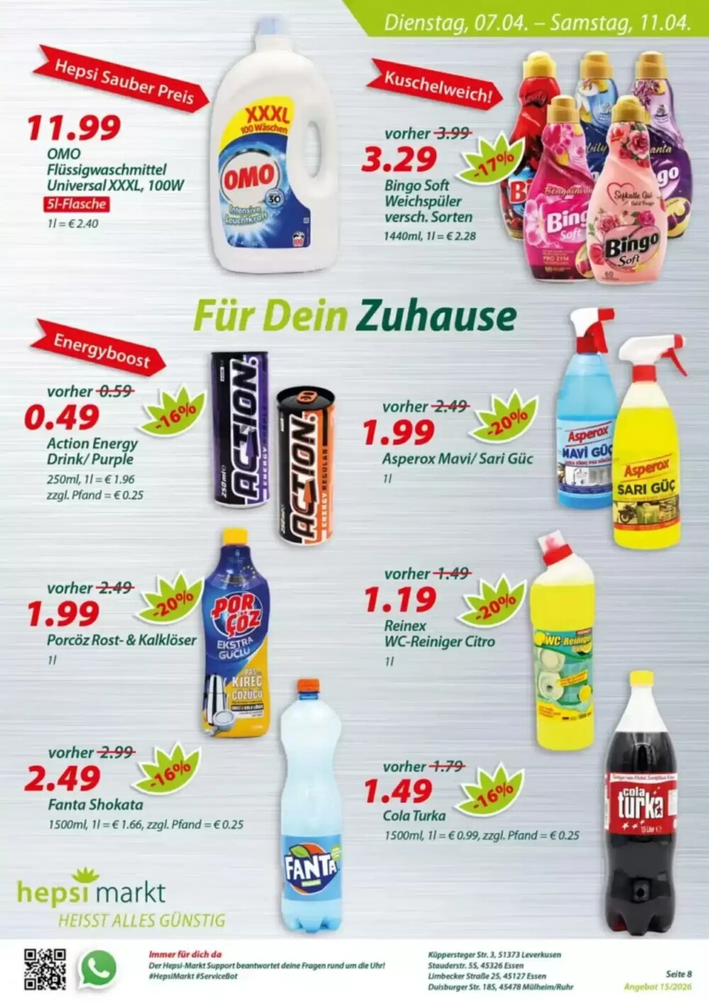 Hepsi-Markt Prospekt (ab 30.03.2026) zum Blättern - Seite 20