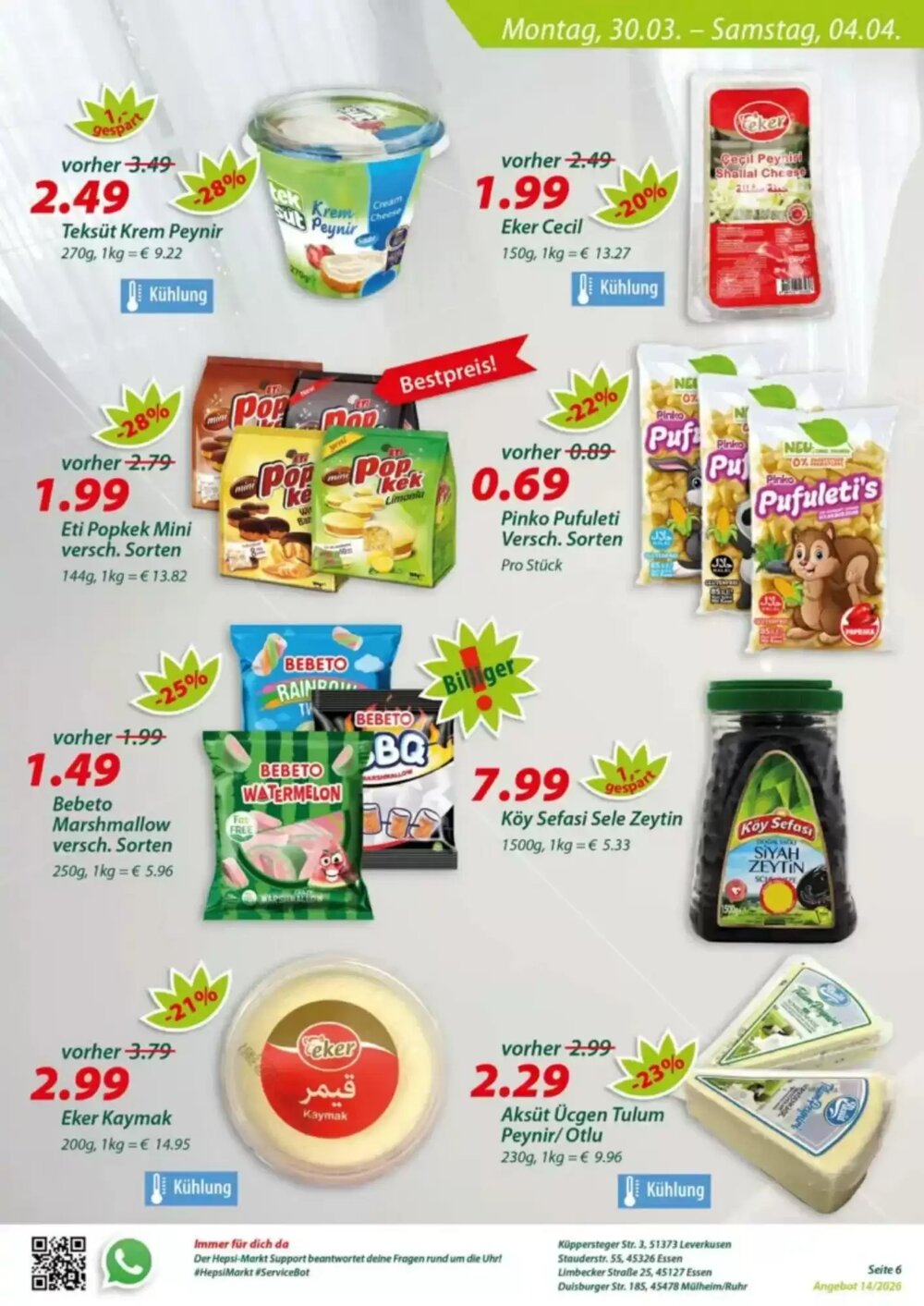 Hepsi-Markt Prospekt (ab 30.03.2026) zum Blättern - Seite 6