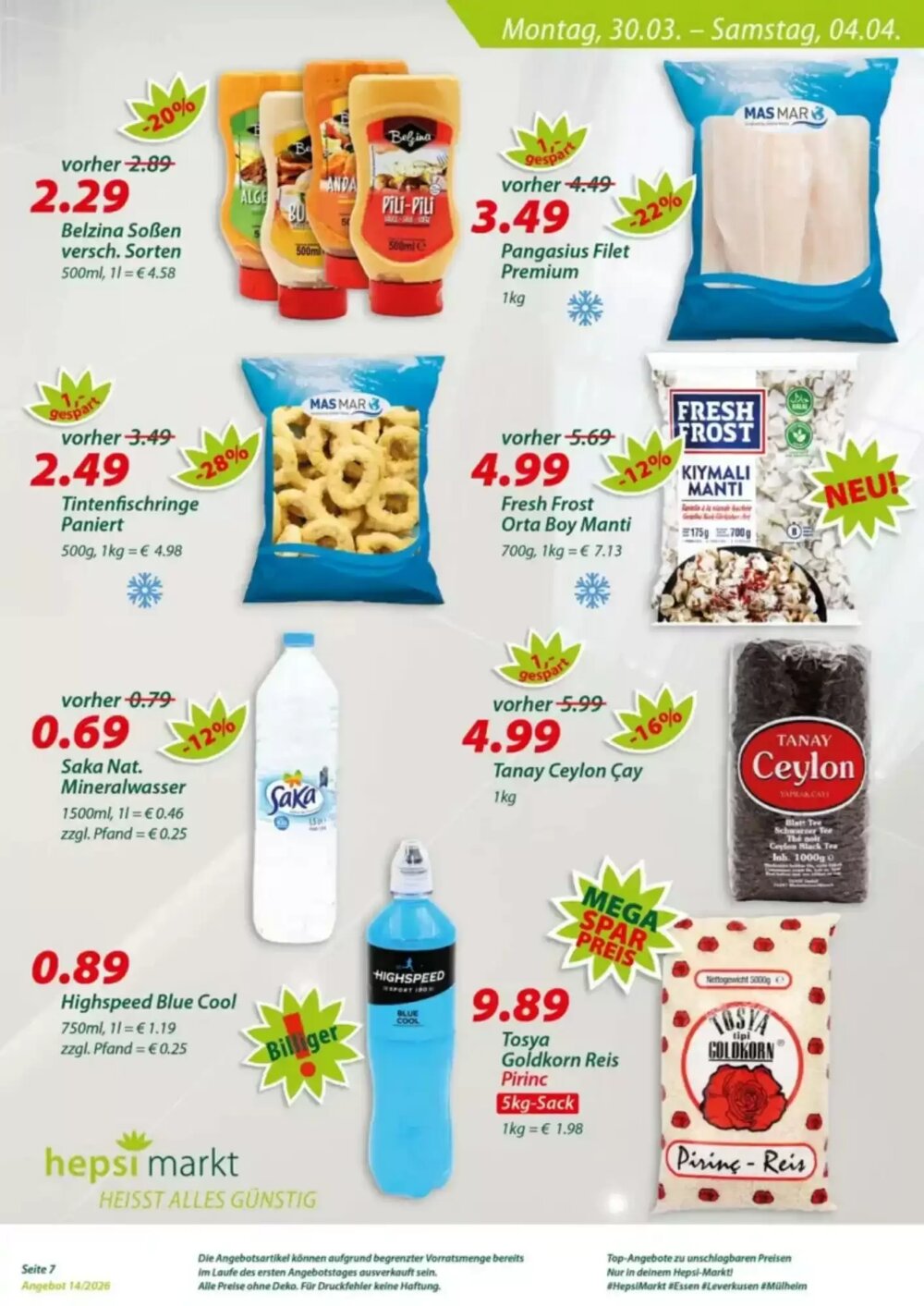 Hepsi-Markt Prospekt (ab 30.03.2026) zum Blättern - Seite 7