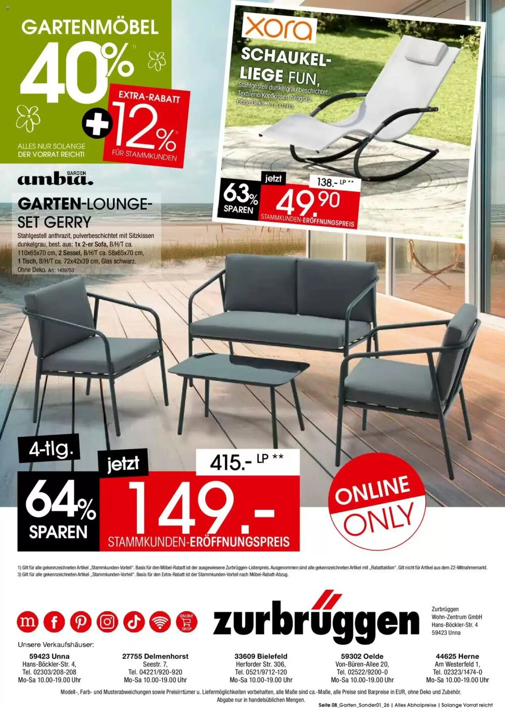 Zurbrüggen Prospekt (ab 31.03.2026) zum Blättern - Seite 8