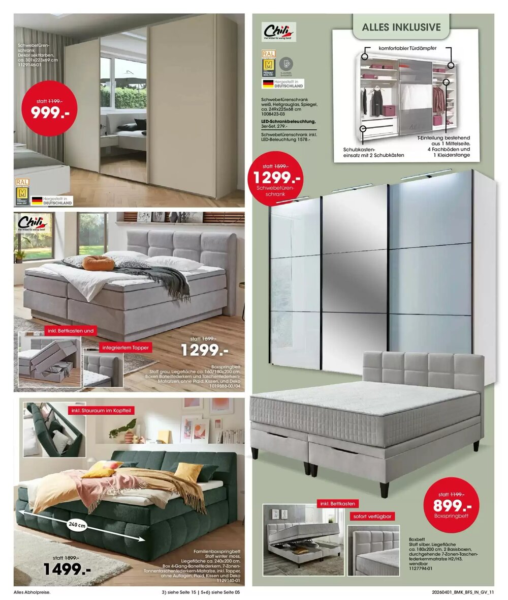 Möbel Martin Prospekt (ab 31.03.2026) zum Blättern - Seite 11