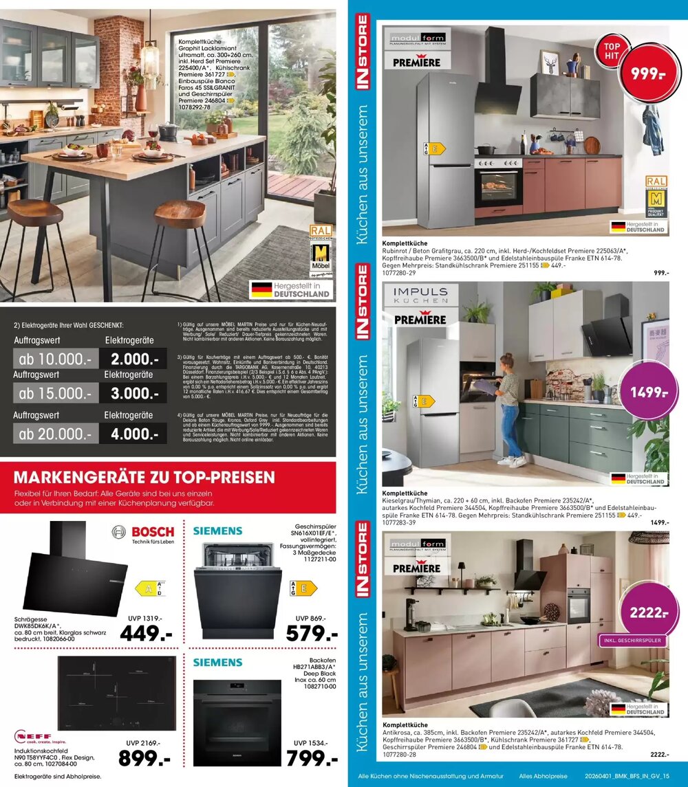 Möbel Martin Prospekt (ab 31.03.2026) zum Blättern - Seite 15