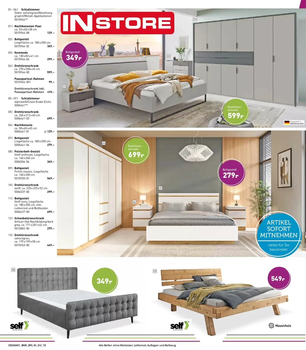 Möbel Martin Prospekt (ab 31.03.2026) zum Blättern - Seite 18