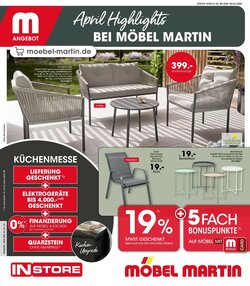 Möbel Martin Prospekt (ab 31.03.2026) zum Blättern