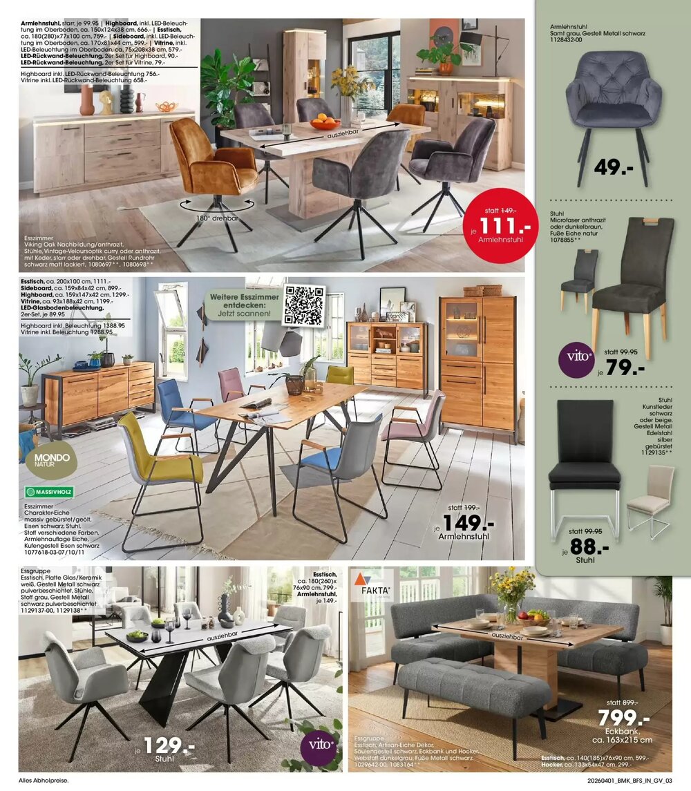 Möbel Martin Prospekt (ab 31.03.2026) zum Blättern - Seite 3