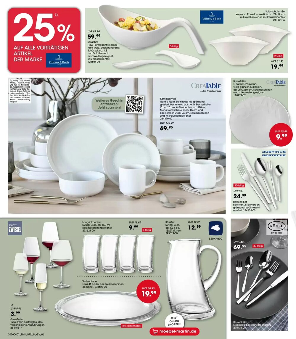 Möbel Martin Prospekt (ab 31.03.2026) zum Blättern - Seite 6
