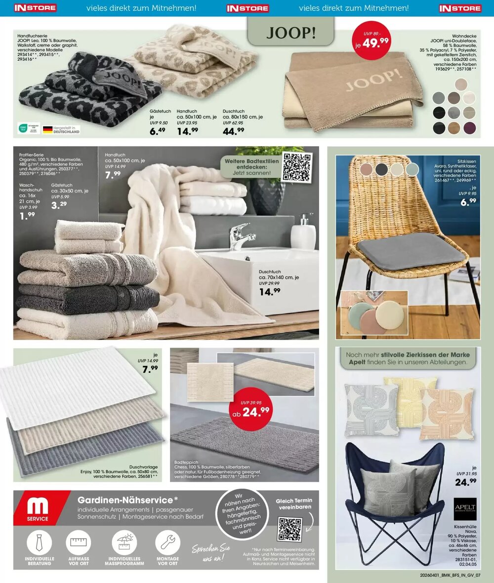 Möbel Martin Prospekt (ab 31.03.2026) zum Blättern - Seite 7