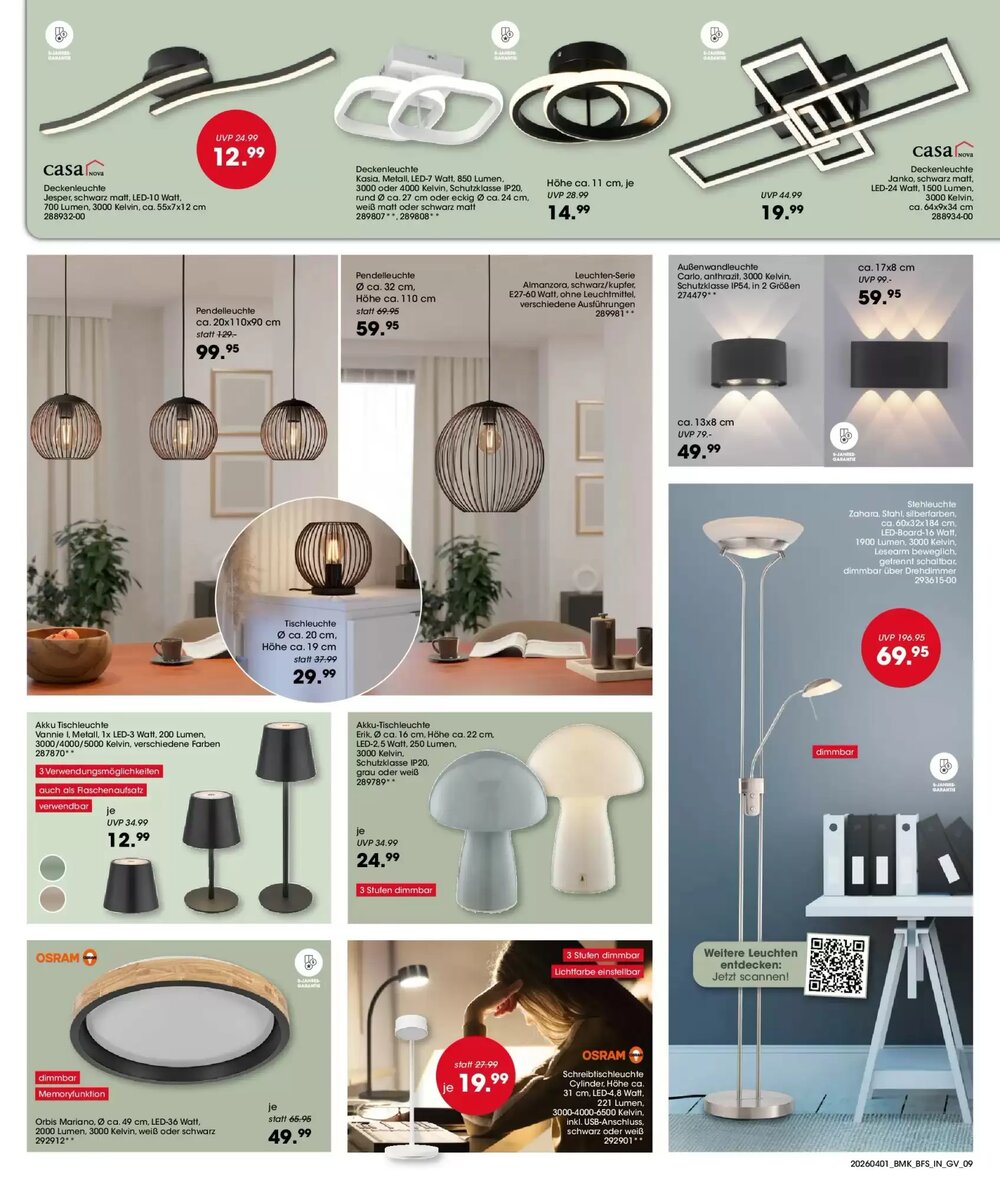 Möbel Martin Prospekt (ab 31.03.2026) zum Blättern - Seite 9