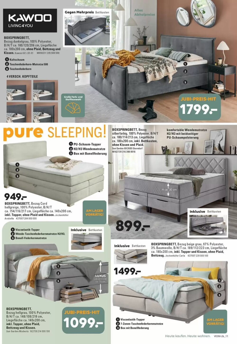 Möbel Turflon Prospekt (ab 31.03.2026) zum Blättern - Seite 11